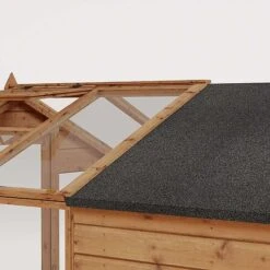 Waltons 8 X 6 Wooden Greenhouse And Garden Shiplap Storage Shed Combi -PlantHub Shop 004 001 0024206