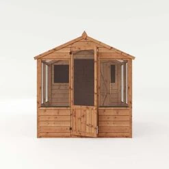 Waltons 8 X 6 Wooden Greenhouse And Garden Shiplap Storage Shed Combi -PlantHub Shop 004 001 0024208
