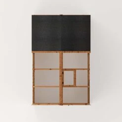 Waltons 10 X 6 Wooden Greenhouse And Garden Shiplap Storage Shed Combi -PlantHub Shop 004 001 00252013