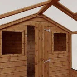 Waltons 10 X 6 Wooden Greenhouse And Garden Shiplap Storage Shed Combi -PlantHub Shop 004 001 0025205