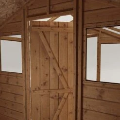 Waltons 10 X 6 Wooden Greenhouse And Garden Shiplap Storage Shed Combi -PlantHub Shop 004 001 0025206