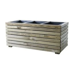 Cerland Horizon Outdoor Rectangular Wooden Planter 90cm -PlantHub Shop 004017 HD