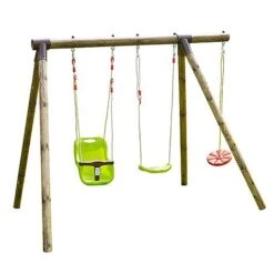 Soulet Tiago Wooden Swing Set -PlantHub Shop 004493