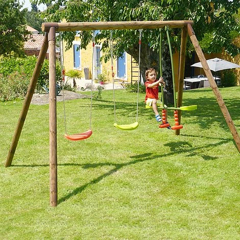 Soulet Pacco Wooden Swing Set 6 Soulet Pacco Wooden Swing Set - Image 4