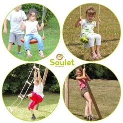 Soulet Ernest Wooden Swing Set -PlantHub Shop 004496 ZOOM Agres