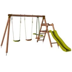 Soulet Figue Climbing Frame With Swings And Slide -PlantHub Shop 004505