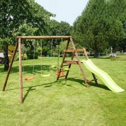 Soulet Figue Climbing Frame With Swings And Slide -PlantHub Shop 004505 AMB 02