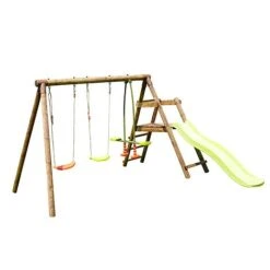 Soulet Figue Climbing Frame With Swings And Slide -PlantHub Shop 004505 DET 01