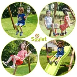 Soulet Figue Climbing Frame With Swings And Slide -PlantHub Shop 004505 ZOOM Agres