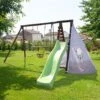Soulet Camelia Wooden Swing Set With Slide -PlantHub Shop 004636 AMB 01