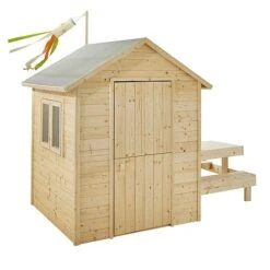 Soulet Tiana Playhouse With Picnic Bench 7 X 4 -PlantHub Shop 004856 DET 01