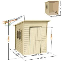 Soulet Santa Monica Playhouse 4 X 5 -PlantHub Shop 004863 VISUEL DIM PRODUIT