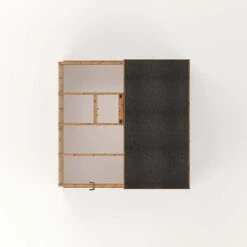 Waltons 8 X 8 Wooden Shiplap Tongue And Groove Greenhouse And Combi Garden Storage Shed 25 Waltons 8 X 8 Wooden Shiplap Tongue And Groove Greenhouse And Combi Garden Storage Shed -PlantHub Shop 005 00012010