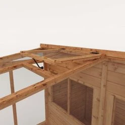 Waltons 8 X 8 Wooden Shiplap Tongue And Groove Greenhouse And Combi Garden Storage Shed 22 Waltons 8 X 8 Wooden Shiplap Tongue And Groove Greenhouse And Combi Garden Storage Shed -PlantHub Shop 005 0001203