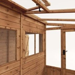 Waltons 8 X 8 Wooden Shiplap Tongue And Groove Greenhouse And Combi Garden Storage Shed 24 Waltons 8 X 8 Wooden Shiplap Tongue And Groove Greenhouse And Combi Garden Storage Shed -PlantHub Shop 005 0001205