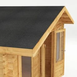 5m X 3m Retreat Log Cabin - 28mm Double Glazed -PlantHub Shop 0634AXNE0503HGDD2MW Studio Detail005