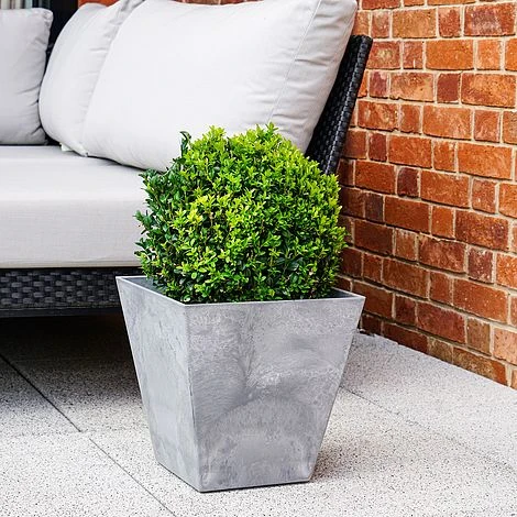 Pot Ella Grey H34Cm D35Cm 4 Pot Ella Grey H34Cm D35Cm - Image 2