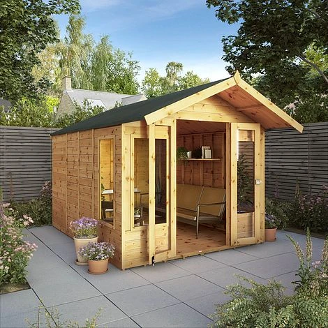 Waltons 10' X 8' Apex Summerhouse 3 Waltons 10' X 8' Apex Summerhouse