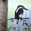 Kingfisher Bird Silhouette Fence / Tree Garden Ornament Steel Bird Decoration -PlantHub Shop 1308 2