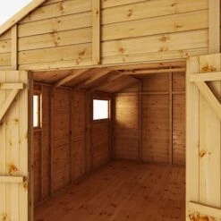 Waltons 14' X 10' Premium Shiplap Apex Roof Garden Workshop Shed -PlantHub Shop 14x10 Premium Shiplap Apex Workshop Detail001