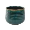 Pot Como Turquoise H21Cm D26Cm 2 Pot Como Turquoise H21Cm D26Cm -PlantHub Shop 152542