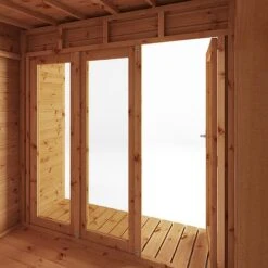 Waltons 10 X 8 Wooden Shiplap Tongue And Groove Contemporary Summerhouse With Side Shed 21 Waltons 10 X 8 Wooden Shiplap Tongue And Groove Contemporary Summerhouse With Side Shed -PlantHub Shop 20220812 SI 003 001 0022 Summerhouse DT Shiplap Pent 10x8 Shed Area Detail005