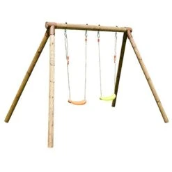 Soulet Alizee Double Wooden Swing Set -PlantHub Shop 215176