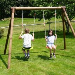 Soulet Alizee Double Wooden Swing Set -PlantHub Shop 215176 AMB 01