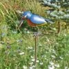 Metal Kingfisher Garden Stake 1m Tall Outdoor Bird Ornament 1 Metal Kingfisher Garden Stake 1m Tall Outdoor Bird Ornament -PlantHub Shop 2454 8