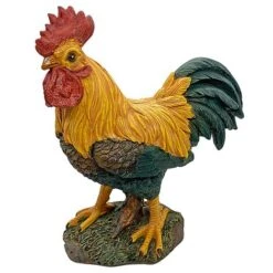 Standing Cockerel Bird Garden Animal Ornament -PlantHub Shop 3210S 3