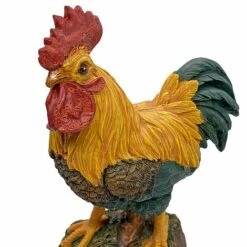Standing Cockerel Bird Garden Animal Ornament -PlantHub Shop 3210S 4