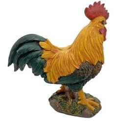 Standing Cockerel Bird Garden Animal Ornament -PlantHub Shop 3210S 5