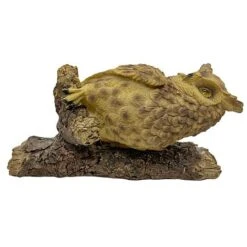 Wall Mountable Eagle Owl Bird On A Branch Garden Ornament -PlantHub Shop 3445 EAGLE 5