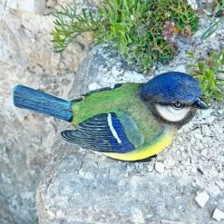 Large Blue Tit Bird Garden Ornament 13 Large Blue Tit Bird Garden Ornament -PlantHub Shop 3663L 5