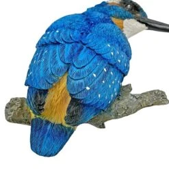 Wall Mountable Kingfisher Bird Garden Ornament -PlantHub Shop 3702 4