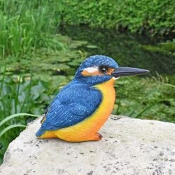 Large Kingfisher Bird Garden Ornament -PlantHub Shop 3707 1