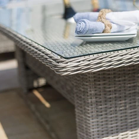 Maze Rattan Oxford Corner Dining Set With Ice Bucket & Rising Dining Table 5 Maze Rattan Oxford Corner Dining Set With Ice Bucket & Rising Dining Table - Image 3