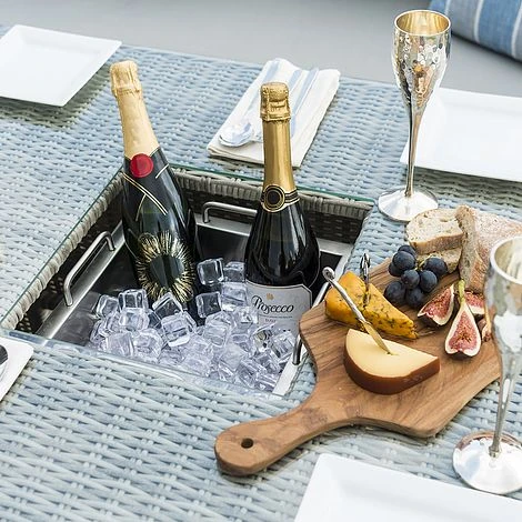 Maze Rattan Oxford Corner Dining Set With Ice Bucket & Rising Dining Table 13 Maze Rattan Oxford Corner Dining Set With Ice Bucket & Rising Dining Table - Image 11