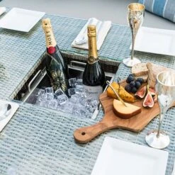 Maze Rattan Oxford Sofa Dining Set With Ice Bucket & Rising Table -PlantHub Shop 401761 6