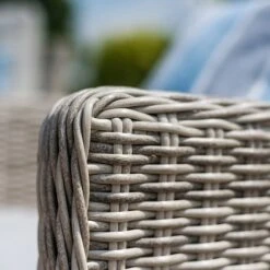 Maze Rattan Oxford Sofa Dining Set With Ice Bucket & Rising Table -PlantHub Shop 401761 7