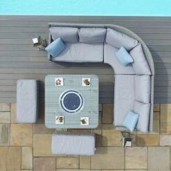 Maze Rattan Oxford Royal Corner Dining Set With Firepit Table 23 Maze Rattan Oxford Royal Corner Dining Set With Firepit Table -PlantHub Shop 403052 10