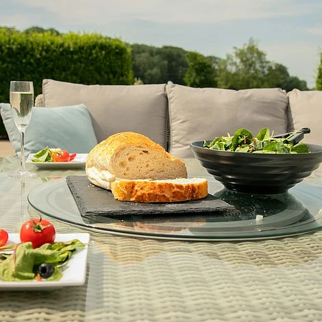 Maze Rattan Oxford Royal Corner Dining Set With Firepit Table 13 Maze Rattan Oxford Royal Corner Dining Set With Firepit Table - Image 11