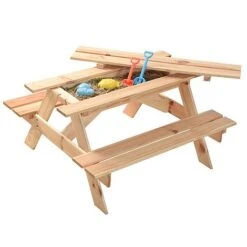 Idooka Kids' Picnic & Water Table -PlantHub Shop 532000600.LidOpen