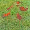 5 Metal Insect Garden Stake Ornaments -PlantHub Shop 562414000712
