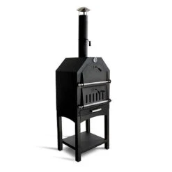 La Hacienda Napoli Multi-Function 4 In 1 Pizza Oven, Outdoor Oven, BBQ & Smoker -PlantHub Shop 56336 3