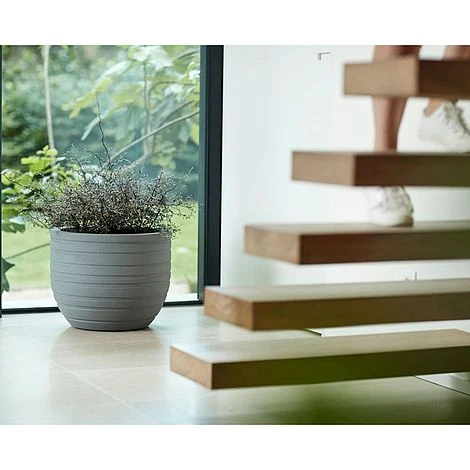 Allure Ribbon Pot - Mineral Clay Colour 3 Allure Ribbon Pot - Mineral Clay Colour