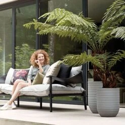 Allure Ribbon Pot - Mineral Clay Colour 9 Allure Ribbon Pot - Mineral Clay Colour -PlantHub Shop 597158Y