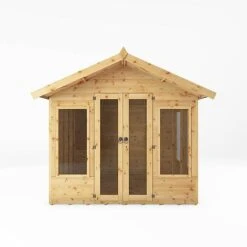 Waltons 6' X 8' Apex Summerhouse 15 Waltons 6' X 8' Apex Summerhouse -PlantHub Shop 6x8 Sussex Summerhouse Front