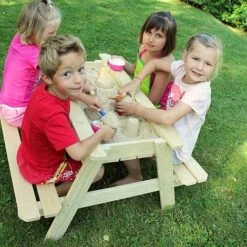 Soulet Childrens Wooden Picnic Table With Sandpit 13 Soulet Childrens Wooden Picnic Table With Sandpit -PlantHub Shop 782714 AMB 01