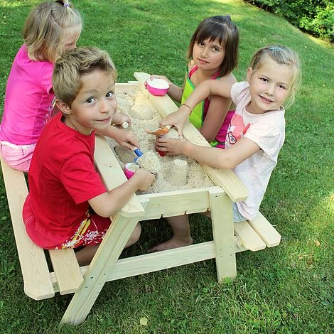 Soulet Childrens Wooden Picnic Table With Sandpit 6 Soulet Childrens Wooden Picnic Table With Sandpit - Image 4